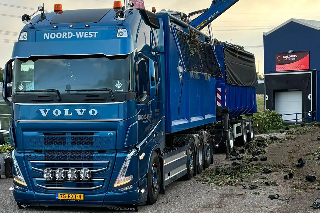 Nieuwe Volvo voor de kraanbak